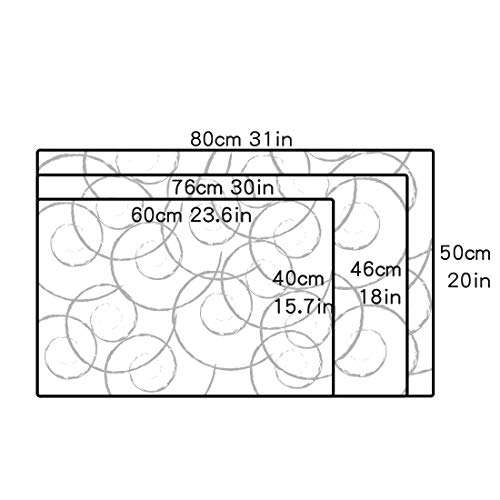 OneHoney You Are My Sunshine, Yellow Sunflowers Kitchen Bathroom Soft Durable Accent Rug Small Carpet Mat 15.7x 23.6inch 4