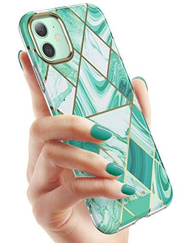 i-Blason Cosmo Lite Series Case for iPhone 11 (2019), Premium Hybrid Slim Protective Bumper Case with Camera Protection, Prasio, 6.1" 1