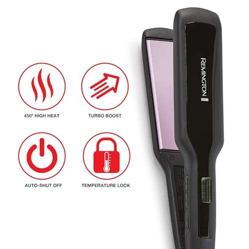 Remington S5520 Hair Straightener (Purple) 3