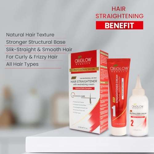 Oxyglow Hair Straightener, Pack of 2 (200 ml x 2) 2