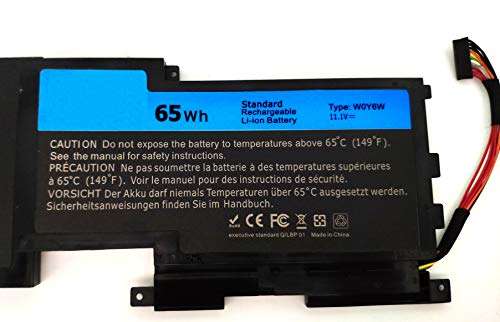 Ding L521X Replacement Laptop Battery Compatible with Dell XPS 15 XPS 15-L521X Series Laptop 9F233 3NPC0 W0Y6W WOY6W (11.1V 65Wh) 1
