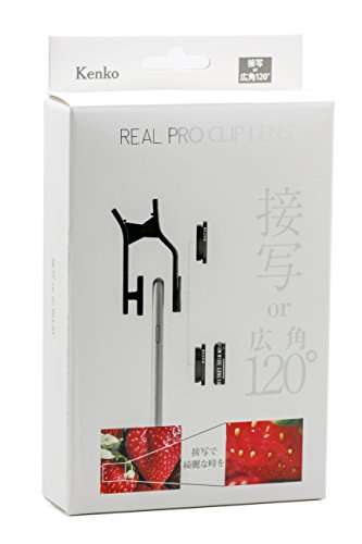 Kenko REAL PRO Multi-Coated Glass REAL PRO 0.6x Wide Angle + Macro Clip Lens for Mobile Devices, Black (KRP-065WM) 4