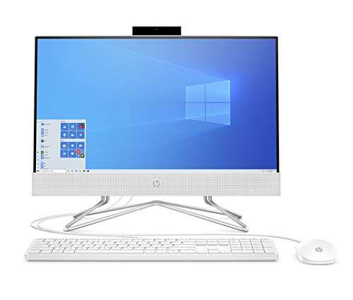 HP 22 AIO 21.5" FHD All-in-One Business Desktop Computer, AMD Athlon 3050U Up to 3.2GHz (Beats i3-7130U), 8GB DDR4, 256GB PCIe SSD, DVDRW, AC WiFi, Work from Home, Windows 10 Pro 1