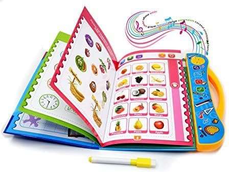 KMC KIDOZ Study Book Letters, Animals, Relationships, Poems, Instruments Learning (Multicolor) (cmk527) 1