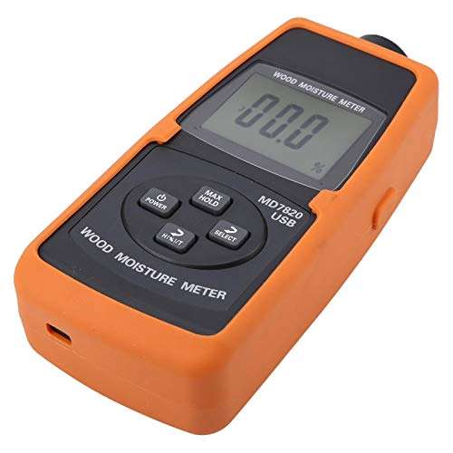 Digital Moisture Meter, Digital USB Humidity Water Wood Moisture Meter, Damp Tester Temperature Meter, Dampness Meter for Wall Firewood 2