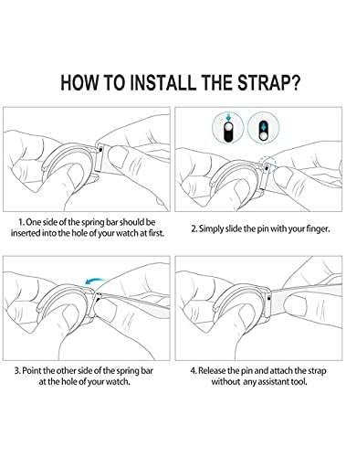 ACM Pack of 2 Watch Strap Silicone Belt Compatible with Fireboltt Starcross Bsw056 Smartwatch Sports Hook Band (Black/Burgundy Purple) 6