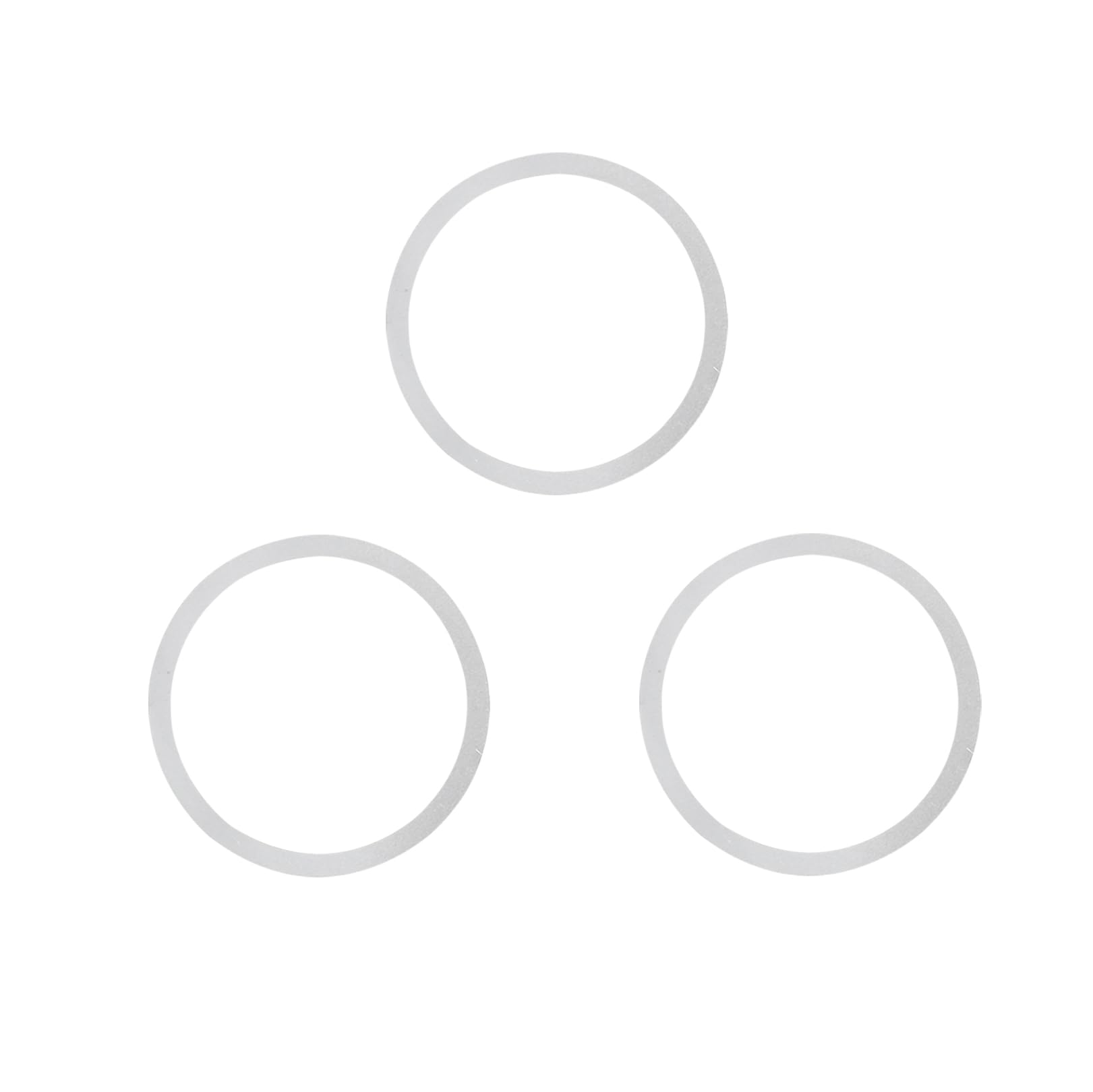 Xmomx 18 pcs Bike Washer Bottom Bracket Crank Washer Gasket Spacer Bicycle Flywheel Hub Dia 24 29 30mm Thk 0.1 0.2 0.3 1 2 3mm 6