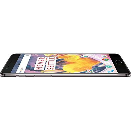 OnePlus 3T A3003 Unlocked Smartphone, 5.5-Inch 128GB Dual-SIM 4G LTE - International Version (Gunmetal) 4