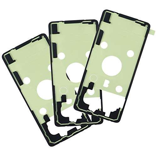 D-FLIFE 3pcs OEM Original Back Rear Cover Battery Cover Sticker Adhesive Glue Tape Replacement for Samsung Galaxy Note 9(for Note 9) 1