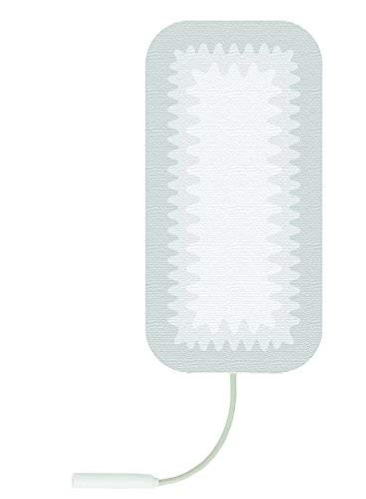 Covidien Uni-Patch S Series White Tricot Electrodes, 2" x 4" Rectangle, 40 Pack