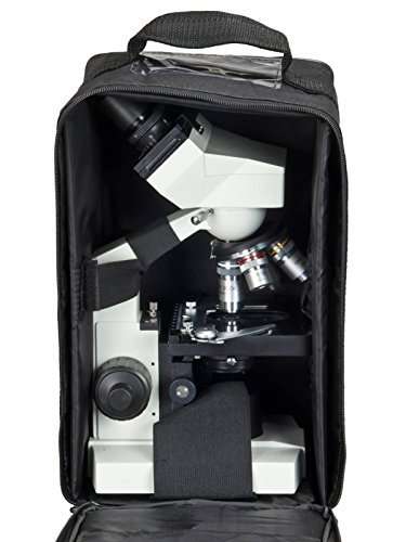 OMAX 40X-2000X Lab Binocular Biological Compound LED Microscope w Vinyl Carrying Case 1