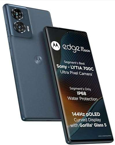 Motorola Edge 50 Fusion 5G (Forest Blue, 12GB RAM, 256GB Storage)
