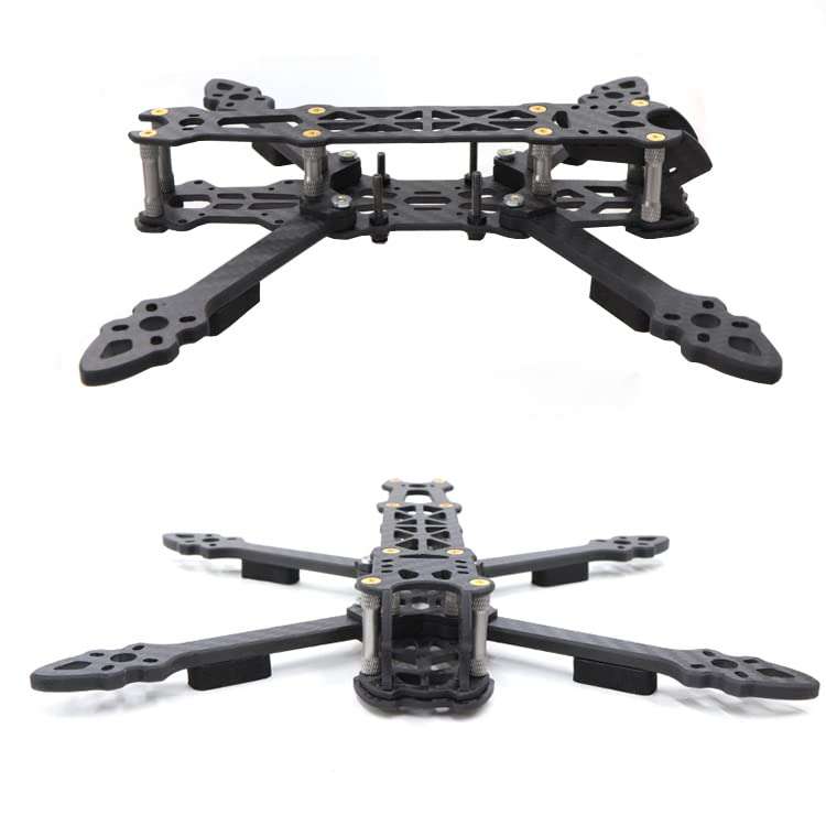5 inch Carbon Fiber FPV Racing Drone Quad Quadcopter Frame with 5mm arm 6