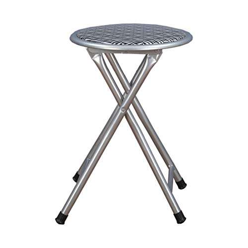 HomeTown Evan Metal Folding Chair in Black Colour 4