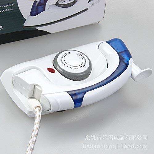 KINZILLA Folding Travel Household Steam Electric Iron Hand-Held Mini Iron with Foldable Handle, Compact for Clothes 5