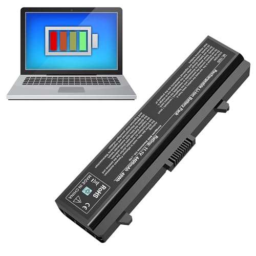 Oillvi Laptop Battery Compatible with Dell X284G 1545 1525 1526 PP29L PP41L Series Vostro 500, fits P/N GW240 RN873 GP952 M911G M911 RU586 C601H 312-0844-[6-Cell /49Wh] 1
