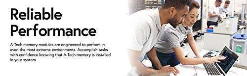 A-Tech 4GB Module for Getac V110 Laptop & Notebook Compatible DDR3/DDR3L PC3-12800 1600Mhz Memory Ram (ATMS385513B12034X1) 4