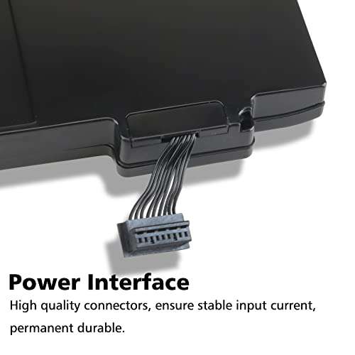 ELECBRAiN New Laptop Replacement Battery for A1278 A1322 [MacBook Pro 13 inch] - (Mid 2009, Mid 2010, Early 2011, Late 2011, Mid 2012), fit MB990LL/A MC724LL/A - [Li-Polymer 6-Cell 66.6Wh 11.1V] 6