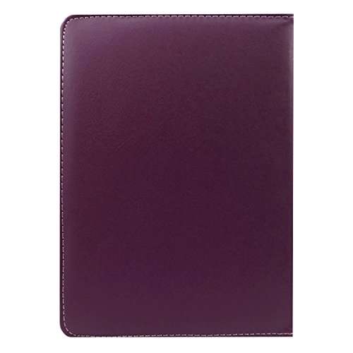 Acm Rotating Leather Flip Case Compatible with Datawind Moregmax 4g7 4g Tablet Cover Stand Purple 4