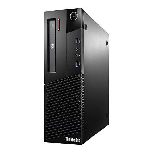 Lenovo ThinkCentre M83 Small Form Factor Desktop PC, Intel Quad Core i5-4670 up to 3.8GHz, 16G DDR3, 512G SSD, WiFi, BT 4.0, DVD, Windows 10 64-Multi-Language Support English/Spanish/French (Renewed) 2