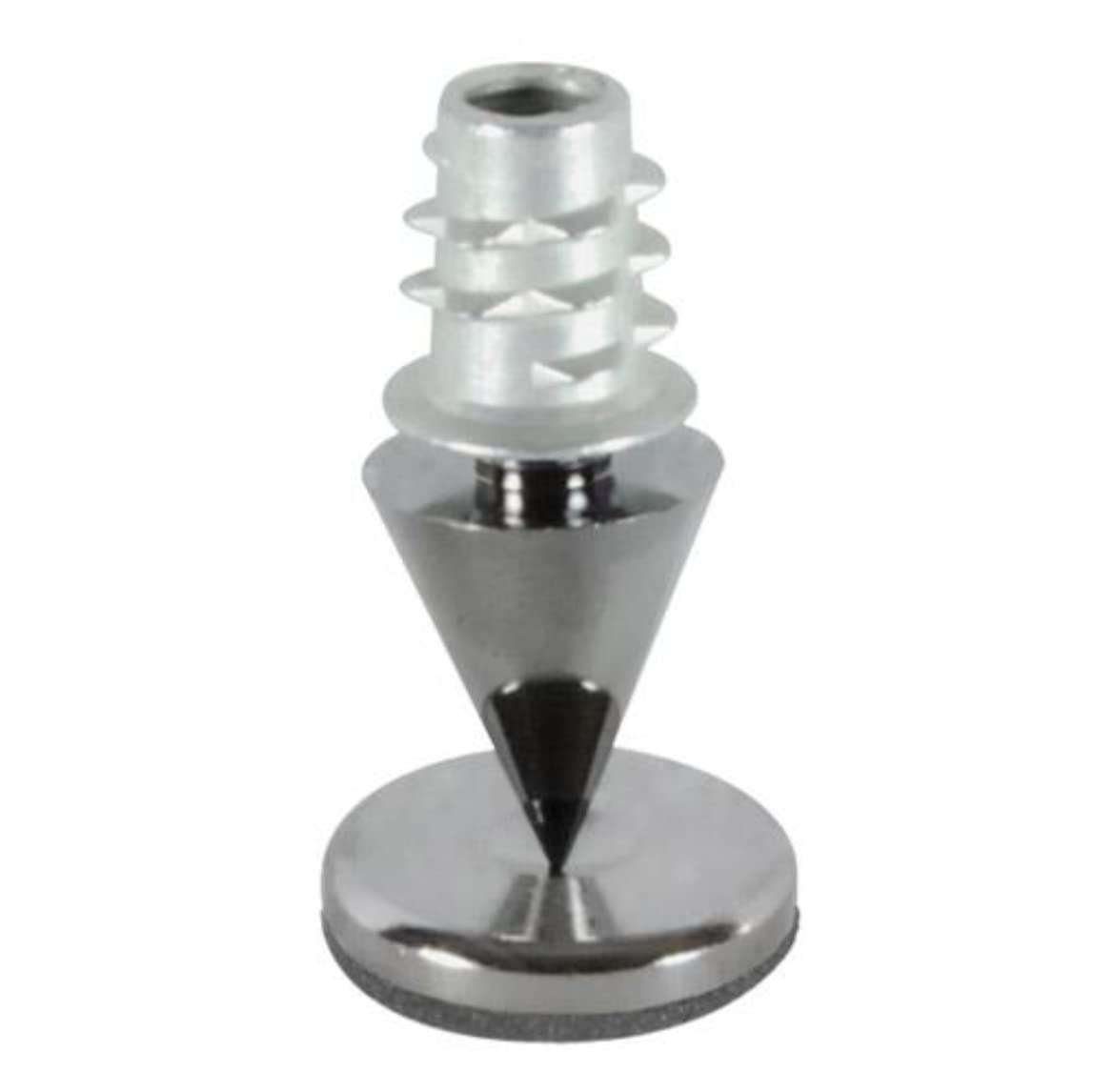 Dayton Audio DSS2-BC Black Chrome Speaker Spike Set 4 Pcs. 1