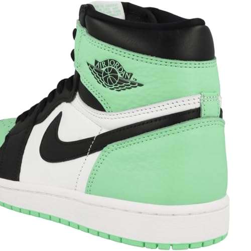 Nike Air Jordan 1 Retro High OG Men's Shoes White/Black-Green Glow DZ5485 130 - Size 10 6