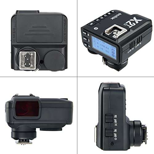 Godox X2T-S TTL Wireless Flash Trigger Compatible for Sony,1/8000s high-Speed sync,5 Separate Group Buttons, and 3 Function Buttons to Realize Quick Setting 4