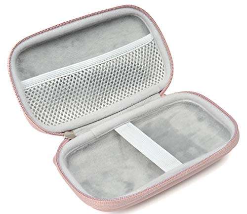 GETGEAR Portable Label Printer Case for Label Maker Machine NiiMbot D11 2020 Portable Wireless Connection Label Printer, mesh Pocket for Label Tape and Charge Cord 5