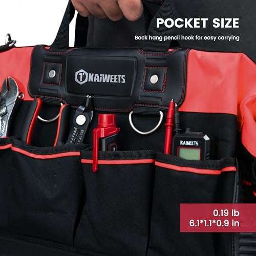 KAIWEETS Voltage Tester/Non-Contact Voltage Tester with Signal Percentage, Dual Range AC 12V/70V-1000V, Live/Null Wire Tester, Electrical Tester with LCD Display, Buzzer Alarm, Wire Breakpoint Finder 6