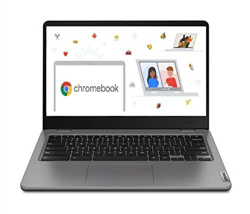 Lenovo Chromebook 14e 14.0" FHD Business Laptop (AMD 3015Ce Processor/4GB DDR4 RAM/64GB Storage eMMC/AMD Radeon Graphics/Chrome OS/Grey) 82M10019HA 1