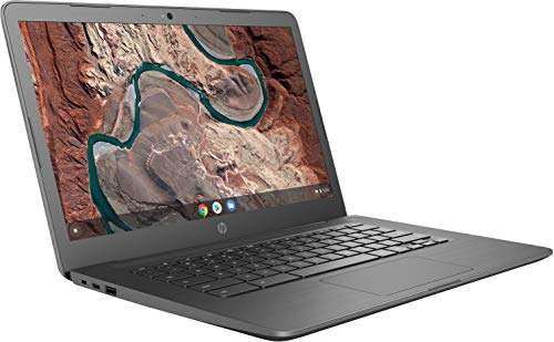 HP Chromebook 14-inch Laptop with 180-Degree Hinge, Full HD Screen, AMD Dual-Core A4-9120 Processor, 4 GB SDRAM, 32 GB eMMC Storage, Chrome OS (14-db0040nr, Chalkboard Gray) 3
