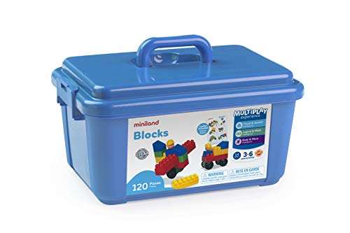 Miniland Blocks (120 Pieces/Container) 1