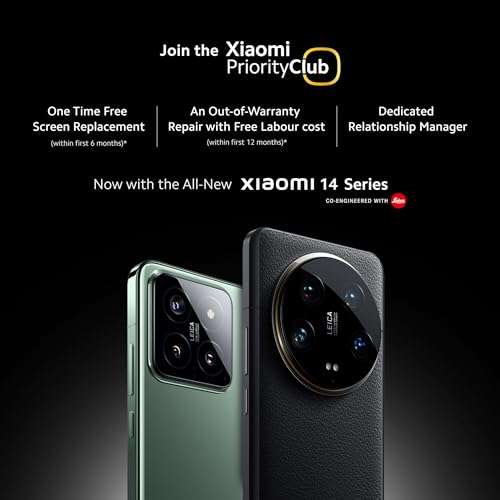 Xiaomi 14 Ultra (Black, 16GB RAM, 512GB Storage) | 50 MP Leica Quad Camera | 2K 120 Hz LTPO AMOLED | Flagship Snapdragon 8 Gen 3 | 90 W Hypercharge 3