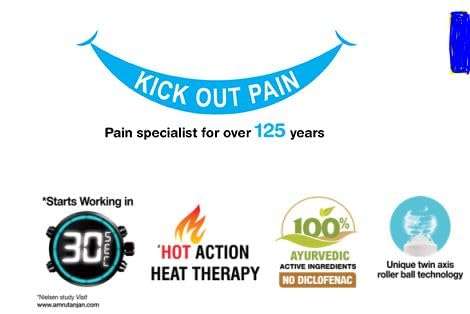 Combo Pack of Rollon-AmruTanJan Liquid Balm 10ml-relief from headache with AmruTanJan Back Pain Roll on- 50 ml 4