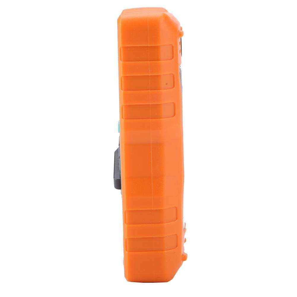 Yadianna ANENG V01B Multimeter 4000 Counts Digital Auto-Ranging Temperature True-RMS Smart NCV LCD Backlight Electrical Tester DC 36V AC 25V(Orange) 5