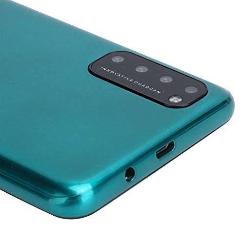 Hilitand 5.45 inch Smartphone, HD Full Screen Unlocked Cell Phones, for Android 4.4.2 Face Fingerprint Smart Phone, 512MB/4GB, Camera Mobil Phone, 1500mAh Battery, 128GB Extension (Green) 6