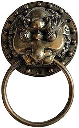 Classical Door Handle Knocker Ming and Qing Dynasties Door Ring Big Pull Ring Bronze Fittings Chinese Bronze Handle Door Handle Hardware Door Lock Closet Door 1
