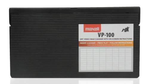 Maxell 290058 Vhs Cleaner Dry 2