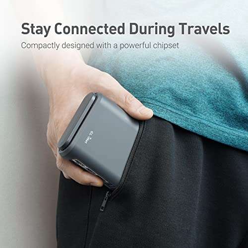 GL.iNet GL-A1300 Pocket VPN Travel Router - Portable Wi-Fi Router for Travel, Easy to Set up, Connect to Public & Hotel Wi-Fi login Page 3