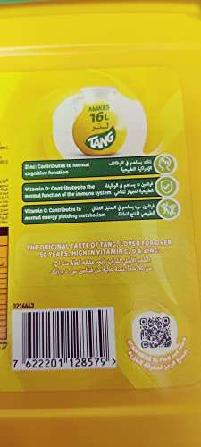 Tang New Pack Pineapple Flavour Energy Drink New Tub, 2kg 5