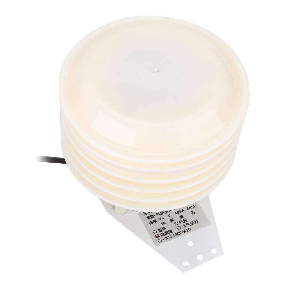 Shutter Box Transmitter Temperature Humidity Sensor Transmitter Wide Measurement Range Small Weather Station, Temperature Recorder for Weather Station Home 4