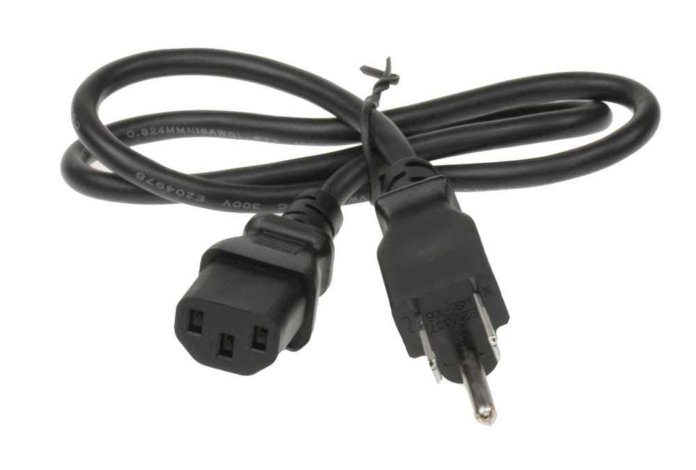 SF Cable 6ft 14AWG Low Profile 3-pin Plug NEMA 5-15P to C13 Standard Power Cord, 15Amp, 125Volt 1