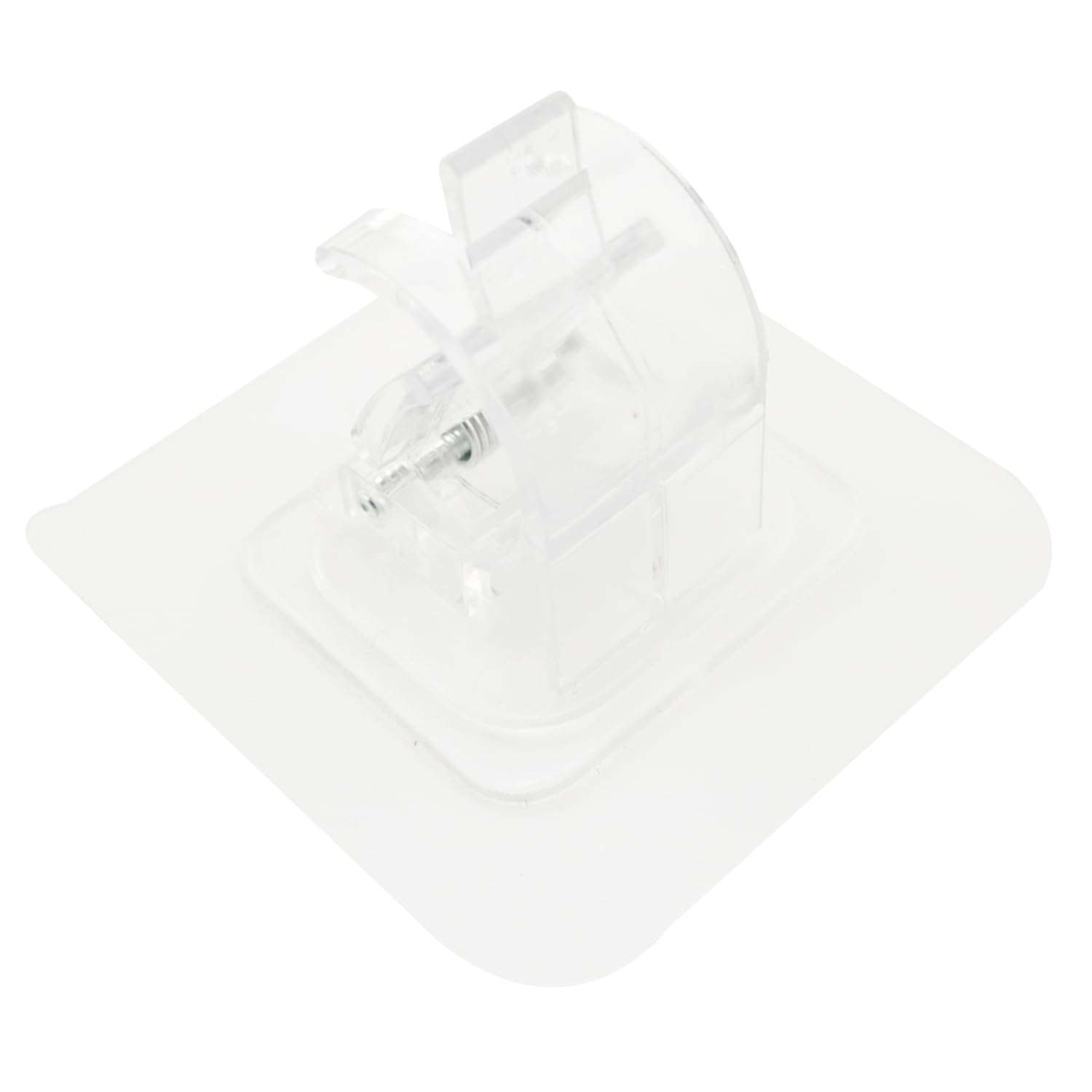 Pro Bamboo Kitchen 6PCS No Damage Adhesive Wall Hooks No Hole Punching Transparent Traceless Hooks Patch Claw Hooks Powerful Sticky Hooks Coat Hat Hooks for Bathroom Towel Racks Hanging Door Hooks 6