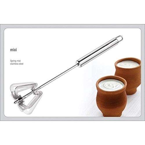 kytaste Stainless Steel Spring Mixi Egg/Lassi/Butter Milk Maker/Mixer Hand Blender 2