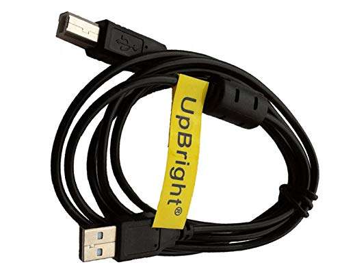 UpBright USB Data Cable Cord Compatible with Pioneer Pro DDJ-SR DDJ-SB DDJ-SP1 DDJ-S1 DDJ-RX DDJ-RZX DDJ-RR DDJ-T1 DDJ-Ergo-K DDJ-WeGO4-K DDJ-WeGO2-K TSP-16 RMX-1000 CDJ-2000 DJM-2000 DJ Controller 2