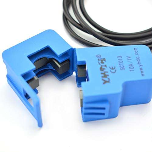 Gravity: Analog Current Sensor (5A) - AC Current Signal Conversion Module and Open Type Transformer Probe Included - Non-contact Measurement 5