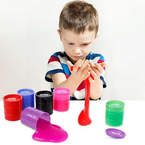 Webby Science Slime Putty Toy for Kids-Pack of 4, Multicolor 3