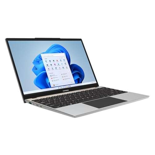 Thomson NEO 14.1 Inch IN-N14C Intel Celeron Dual Core N4020 Processor Windows 11 Home Notebook (8 GB RAM DDR4/ 256 GB SSD/Thin & Light Weight/Silver/Non Stop Performance Beyond 15 Hrs) 2