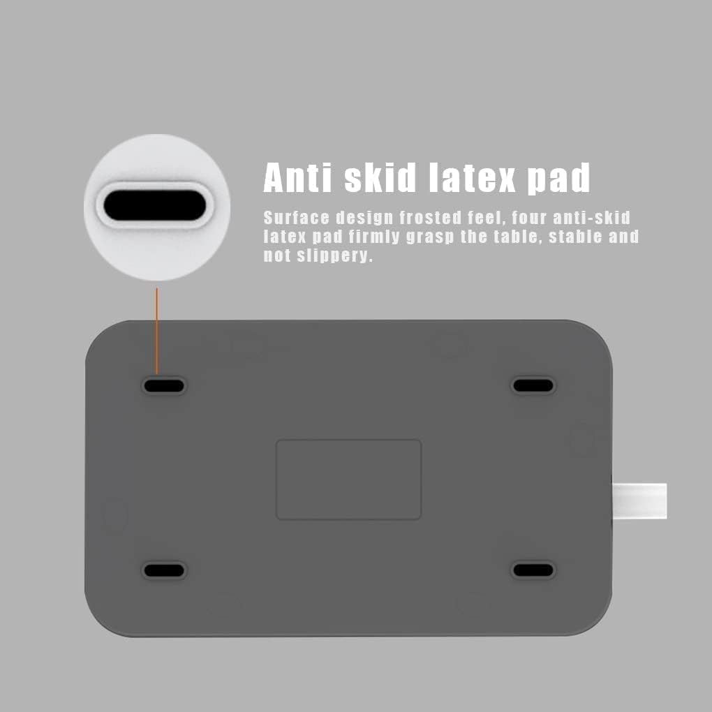 ZIPRON Extension Board for Heavy Appliances Smart Electric Surge Protector Extension Cord Power Plate Extension Board with Universal Sockets Multi Plug for Office & Home Appliances 5