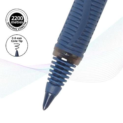 Luxor Schneider, One Business Roller Ball Pen - Black, 0.6mm, 2200 mtrs writing length, Waterproof Ink, Consistent ink flow, Ideal for Professionals & Office essential 2